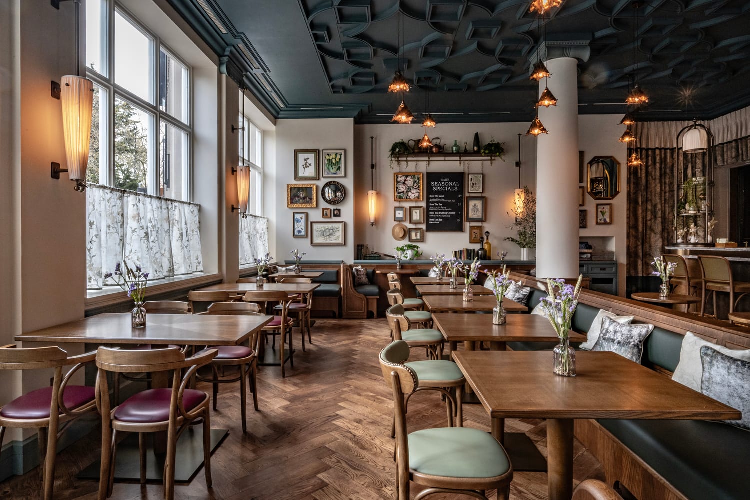 Willet's Cadogan restaurant interior designed by Studio Shayne Brady